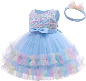 Ruffle Party Dress